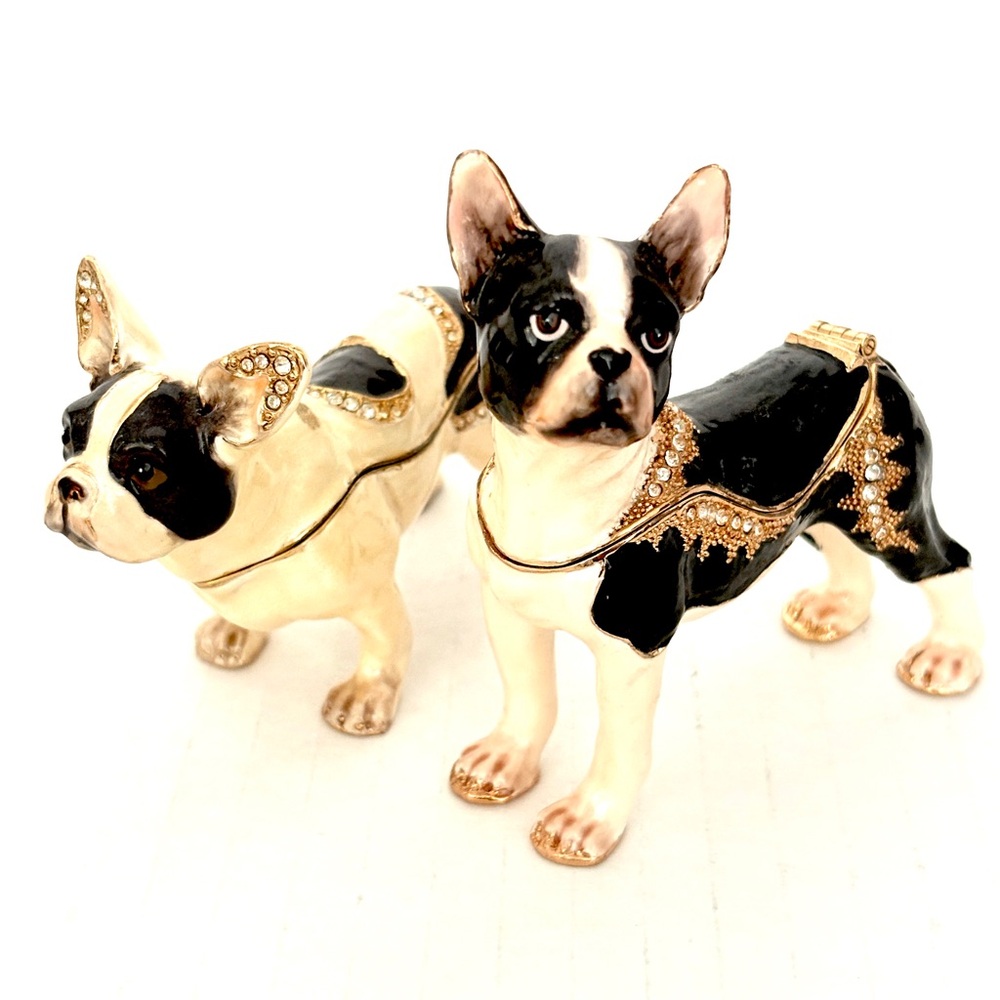 Home Decor French Bulldog Jewelry Boxes 2
